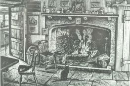 HOWARD PHIPPS (B. 1954) - 1991 WOOD ENGRAVING