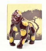 WILD IN ART GORILLA COLLECTION - LIMITED EDITION FIGURINE DESIGNED BY MARK LEWIS