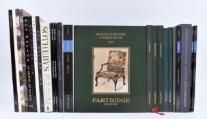 AUCTION CATALOGUES & REFERENCE. COLLECTION OF VINTAGE ANTIQUES CATALOGUES