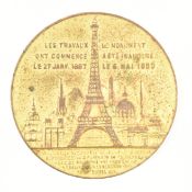 LA TOUR EIFFEL - 1889 SOUVENIR TOKEN FROM CLIMBING THE EIFFEL TOWER