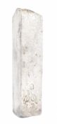DUTCH (V.O.C.) SILVER INGOT BAR SALVAGE ROOSWIJK CARGO CIRCA 1739