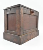 VICTORIAN 19TH CENTURY MAHOGANY CASED STEREOSCOPE CABINET