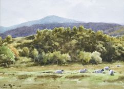 DAVID FOGGIE (1878-1948) - 1946 WATERCOLOUR ON PAPER PAINTING