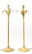 PORTA ROMANA - A PAIR OF CONTEMPORARY HOLLYWOOD REGENCY LAMPS