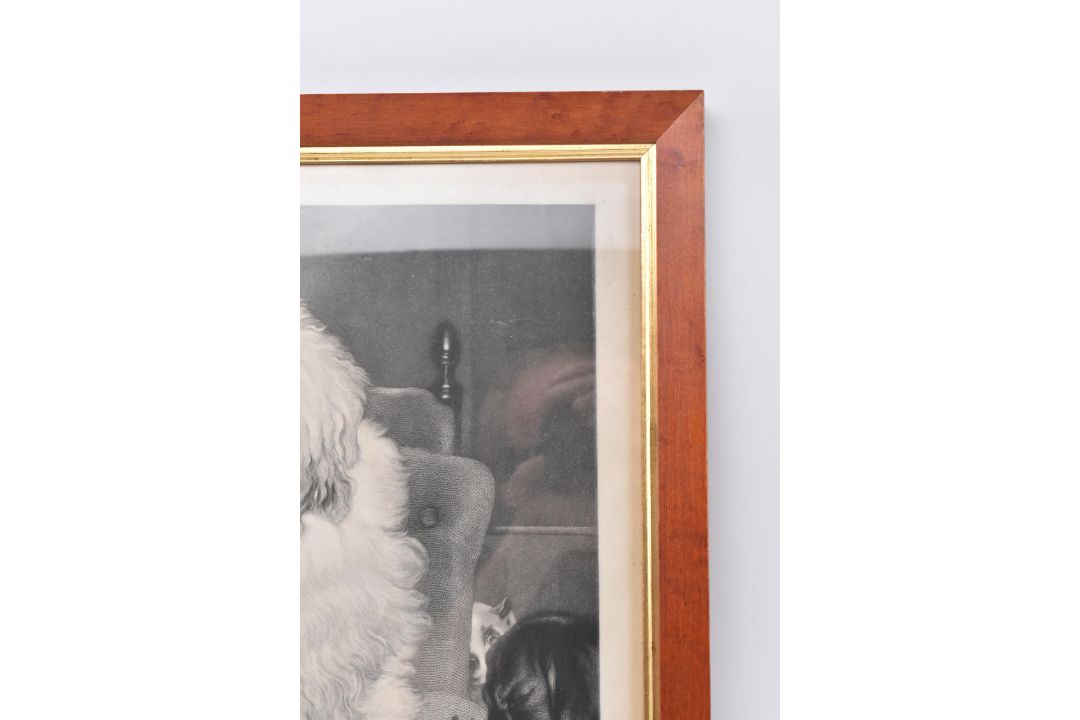 AFTER EDWIN LANDSEER - LAYING DOWN THE LAW - ENGRAVING - Image 4 of 5