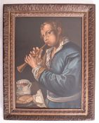 19TH CENTURY DUTCH PORTRAIT SCHOOL - OIL ON CANVAS