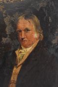 AFTER WILLIAM DOUGLAS - 19TH CENTURY OIL ON BOARD PORTRAIT