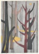 YOSHIHARU KIMURA (B. 1934) - 1964 SIGNED WOODBLOCK PRINT