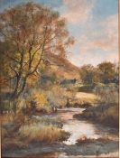 CHARLES JAMES FOX (1860-1932) - 19TH CENTURY OIL ON CANVAS LANDSCAPE