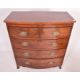 GEORGE III 19TH CENTURY MAHOGANY BOW FRONT CHEST OF DRAWERS - Image 2 of 7