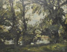 ALFRED EDWARD BORTHWICK (1871-1955) - 1931 OIL ON CANVAS BOARD PAINTING