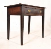 GEORGE III 18TGH CENTURY MAHOGANY WRITING TABLE