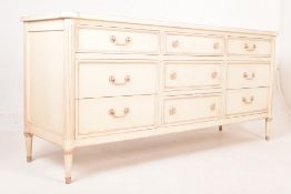 LARGE 20TH CENTURY FRENCH LOUIS XVI STYLE SIDEBOARD CHEST