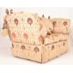 KNOLL 20TH CENTURY NEEDLEPOINT DROP SIDE SOFA SETTEE - Image 2 of 8
