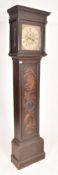 JAMES GARD, LONDON - GEORGE III CHINOISERIE LACQUER LONGCASE CLOCK