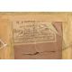 PAIR OF GEORGE III 19TH CENTURY SILK & WATERCOLOUR OVAL PORTRAITS - Image 7 of 7