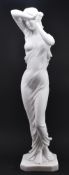 20TH CENTURY COMPOSITE RESIN GARDEN SCULPTURE OF VENUS