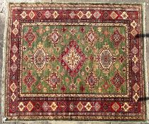 LATE 20TH CENTURY AFGHAN KAZAK FLOOR CARPET RUG