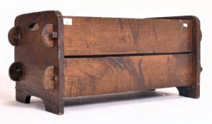 VICTORIAN 19TH CENTURY OAK PEG JOINTED TROUGH