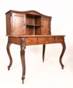 FRENCH 19TH CENTURY WALNUT BONHEUR DE JOUR WRITING DESK