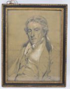 AFTER HENRY RAEBURN - PREPATORY PENCIL ON PAPER SKETCH OF COL JOHN HAMILTON