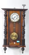 EARLY 20TH CENTURY VIENNA REGULATOR WALL CLOCK