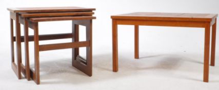 KEITH EATWELL - VINTAGE 20TH CENTURY NEST OF TABLE W/ DANISH EXAMPLE