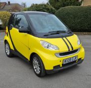 WX08 OJR - SMART CAR FORTWO 799CC AUTOMATIC - MOT'D