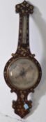 GIUSANI & SON, WOLVERHAMPTON - MOTHER OF PEARL INLAY BAROMETER