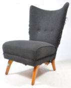 HOWARD KEITH - RETRO MID CENTURY BATWING COCKTAIL CHAIR