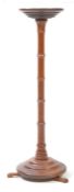 19TH CENTURY MAHOGANY TORCHERE PLANT - JARDINIERE STAND