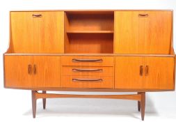 VICTOR WILKINS FOR G PLAN FURNITURE - TEAK HIGHBOARD