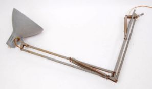 1001 LAMPS - MID CENTURY LONDON INDUSTRIAL ANGLEPOISE LAMP