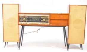 RIGONDA SYMPHONY - MID 20TH CENTURY RECORD PLAYER & SPEAKERS