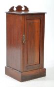 19TH CENTURY VICTORIAN MAHOGANY POT CUPBOARD
