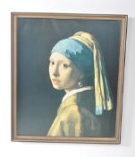 AFTER JOHANNES VERMEER - THE GIRL WITH THE PEARL EARRING PRINT