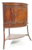 GEORGE III 19TH CENTURY WASHSTAND / CORNER CUPBOARD