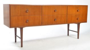 MEREDEW FURNITURE - VINTAGE SIX DRAWER CHEST OF DRAWERS / SIDEBOARD