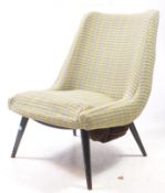 BRITISH MODERN DESIGN - A RETRO MID CENTURY ARMCHAIR