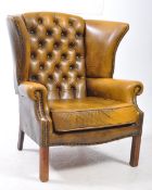 EARLY 20TH CENTURY CHESTERFIELD ARMCHAIR