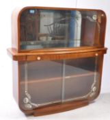 POST WAR ART DECO STYLE COCKTAIL DRINKS BAR CABINET BY RITZ OF LONDON