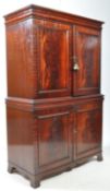 LARGE MAHOGANY COCKTAIL DRINKS CABINET