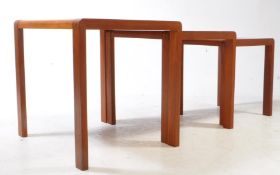 DANISH MODERN DESIGN - VINTAGE 20TH CENTURY TEAK NEST OF TABLES