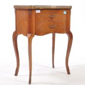 FRENCH LOUIS STYE BEDSIDE CHEST OF DRAWERS