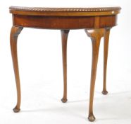 WALNUT GEORGE III REVIVAL GAMES TABLE