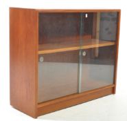 BRITISH MODERN DESIGN - RETRO MID CENTURY TEAK BOOKCASE