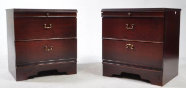 MEREDEW - PAIR OF MID CENTURY BEDSIDES