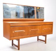 ELLIOTTS OF NEWBURY - VINTAGE 20TH CENTURY TEAK DRESSING TABLE