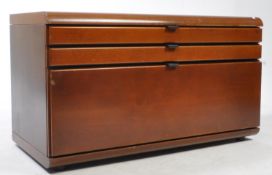 HANS VON KLIER FOR SKIPPER FURNITURE - RETRO TEAK PLAN CHEST
