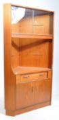 G PLAN FURNITURE - FRESCO RANGE FREE STANDING TEAK CORNER CABINET